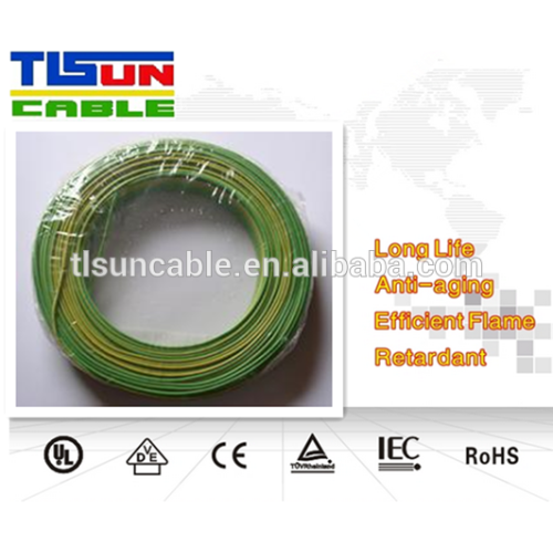 Pvc Insulated wire certified for house wiring in cnduits H07V-U